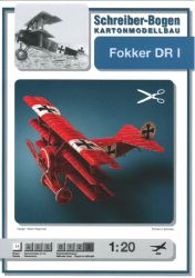 Dreidecker-Jagdflugzeug Fokker D...