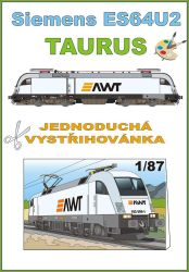 E-Lokomotive Siemens ES64U2 Taur...