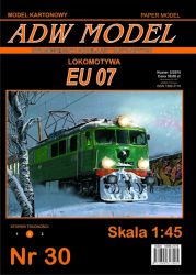 E-Lokomotive EU 07 4E in der Dar...