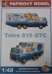 Expeditionsfahrzeug Tatra T815 GTC (Ende der 1980ern) 1:48 einfach