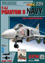 F-4J Phantom II Navy (USS Constellation) 1:33