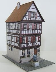 Fachwerkhaus aus Schorndorf (Geburtshaus von Gottlieb Daimler), 1:87