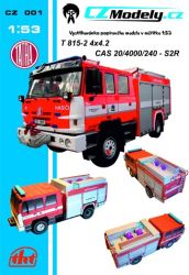 Feuerwehr-Fahrzeug Tatra 815-2 4...