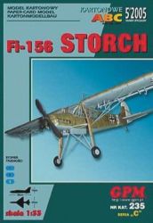 Fieseler Fi-156 Storch (2. WK., Afrika) 1:33 übersetzt