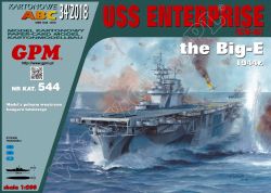 Flugzeugträger USS Enterprise (CV-6) „Big-E“ (1944) 1:200 extrem³
