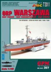 Flussmonitor ORP Warszawa (3 optionale Bauzustände) 1:100