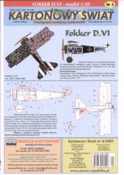 Fokker Dr.VI, geflogen von Ltn. ...