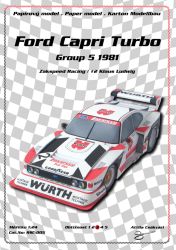 Ford Capri Turbo Group 5 aus dem...