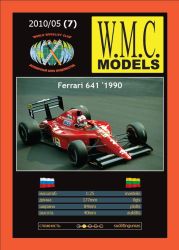 Formel-1 FERRARI 641 1990 in zwei optionalen Versionen 1:25