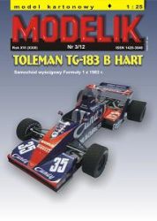 Formel 1.-Rennauto Toleman TG-18...