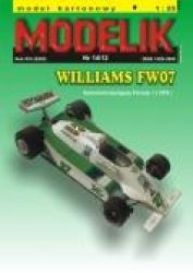 Formel 1.-Rennauto Williams FW-07 Ford (Alan Jones, 1979) 1:25