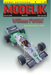 Formel 1.-Rennauto Williams FW-08C (1983) 1:25