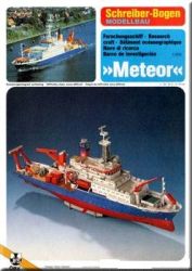 Forschungsschiff Meteor (1985) 1:200 deutsche Anleitung
