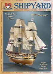 Fregatte HMS MERCURY (1779) 1:96 inkl. Spantensatz, übersetzt