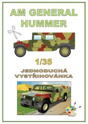 Geländewagen AM General Hummer (Tarnbemalung) 1:35 einfach