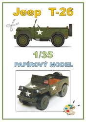Geländewagen Willys Jeep T-26 (bepanzert) 1:35 einfach