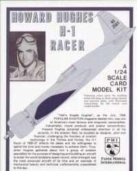 Geschwindigkeitswettbewerb-Flugzeug Hughes H-1 Racer 1:24