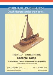 Holländisches Binnenschiff Enterse Zomp (1925) 1:100