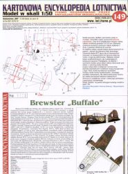 US-Jagdflugzeug Brewster Buffalo...