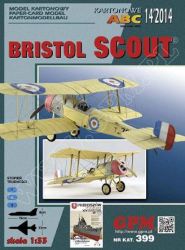 Jagdflugzeug Bristol Scout aus d...