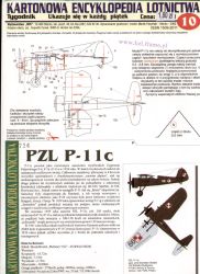Polnisches Jagdflugzeug PZL P-11...