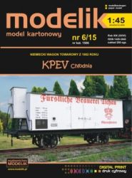 Kühlwagen KPEV Fa. Beuchelt & Co. Grünberg/Schlesien (1902) 1:45