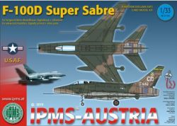 Kampfflugzeug F-100D Super Sabre...
