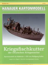 Kriegsfischkutter der Deutschen Kriegsmarine 1:250 extrem²! deutsche Anleitung
