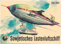 sowjetisches Lastenluftschiff L-24 1:50 DDR-Verlag Junge Welt (Kranich Bogen 1968), ANGEBOT
