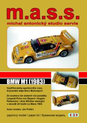 Rennwagen BMW M1 (E26) Procar "Brun Motorsport" (Le Mans, 1983) 1:24