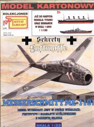 Messerschmitt Me-1101 mit Triebw...