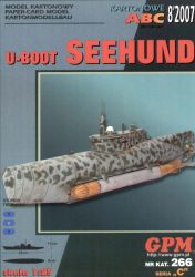 Mini-U-Boot des Typs XXVII "Seehund" 1:25 übersetzt!