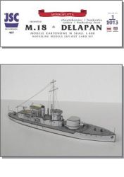 Monitor M.18 + holländischer / deutscher Bunkerboot Delapan 1:400