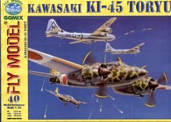 Nachtjäger Kawasaki Ki-45 Toryu ("Nick") 1:33 übersetzt