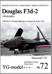 Nachtjagdflugzeug Douglas F3d-2 ...