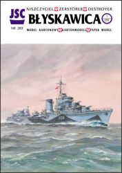 ORP Blyskawica H-34 (Bauzustand/Tarnbemalung 1944) 1:250 Ausgabe 2017