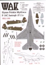 Polnischer Jäger PZL P.11c aus d...