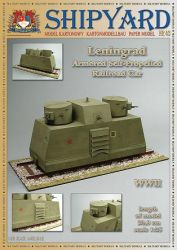 Panzerdraisine "Leningrad" 1:25 übersetzt, inkl. Spantensatz, ANGEBOT
