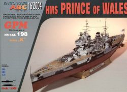 Panzerschiff HMS Prince of Wales (Dez. 1941) 1:200 übersetzt