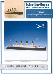 Passagierschiff Titanic als einf...