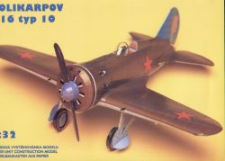 Polikarpow I-16 "Rata" Typ 10 (1933) 1:32 einfach, übersetzt