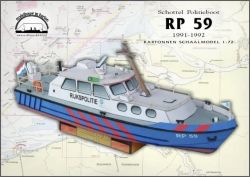 holländisches Polizeiboot RP 59 (1991-1992) 1:72