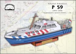 holländisches Polizeiboot P 59 (1993-1994) 1:72