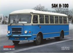 Polnischer Überlandbus San H-100 (Ende der 1960ern) 1:25