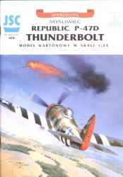 Republic P-47D-25-RE Thunderbolt 1:24