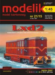 Rumänische Diesel-Schmalspurlok Lxd2 (Oberschliesische Schmalspurbahn, 1962) 1:45 übersetzt