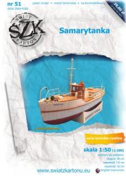 Sanitäts-Motorboot Samariterin (1931) 1:50 und 1:200