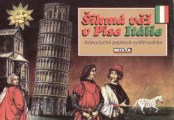 Schiefer Turm in Pisa als Karton...