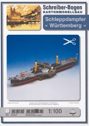 Schleppdampfer Württemberg als K...