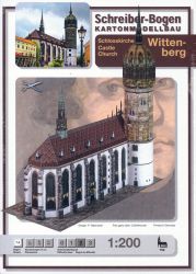 Schlosskirche Wittenberg 1:200 d...